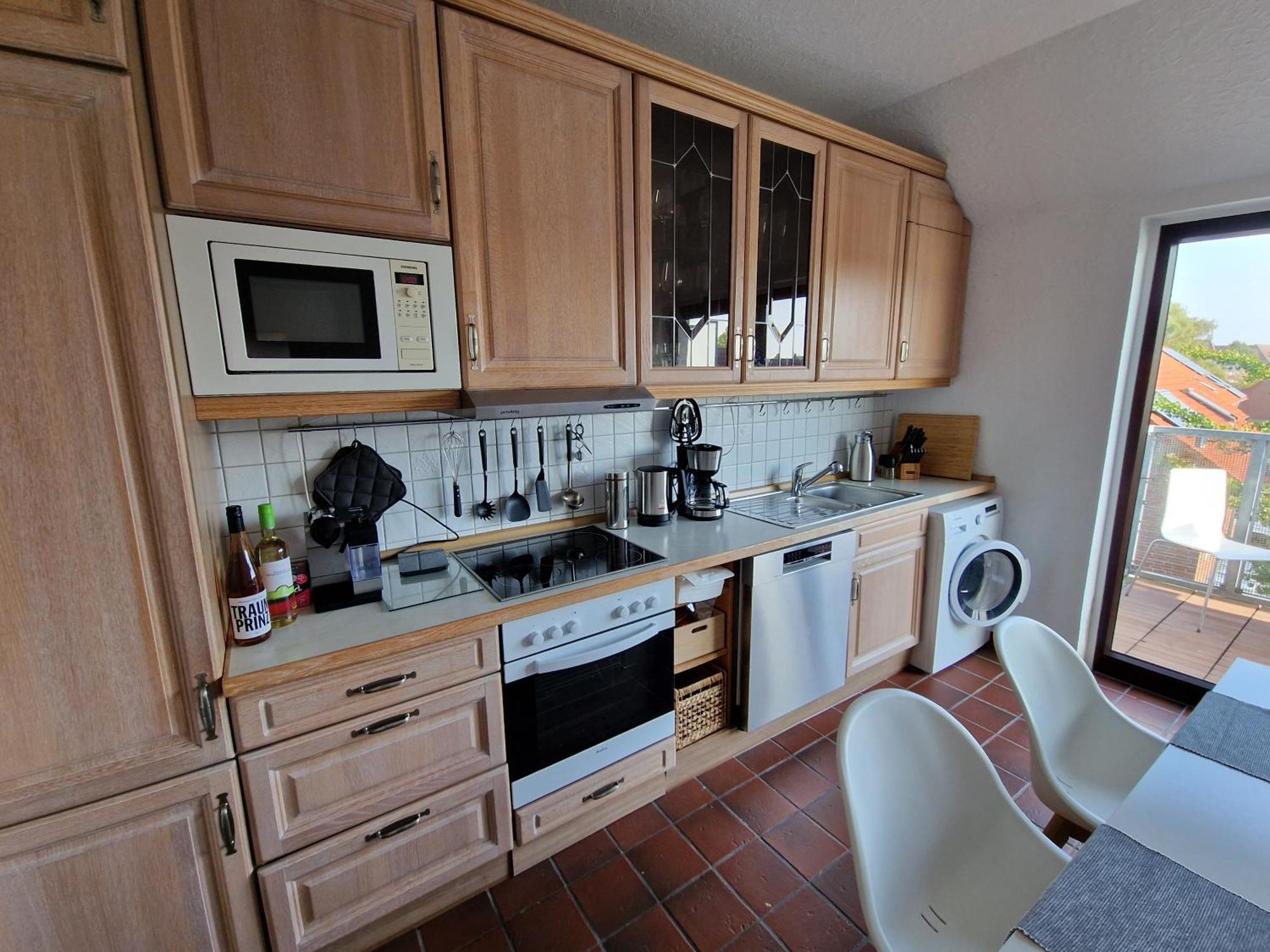 98Qm Wohnung Im Villenviertel - Voll Ausgestattet Mit Balkon Und Kamin - Wlan Gratis Вільгельмсгафен Екстер'єр фото
